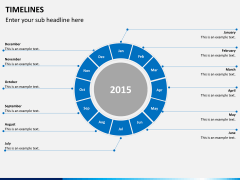 Timeline bundle PPT slide 1