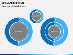 Circular Chevron PPT Slide 1