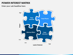 Power Interest Matrix PPT Slide 4