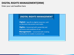 Digital Rights Management PPT Slide 2