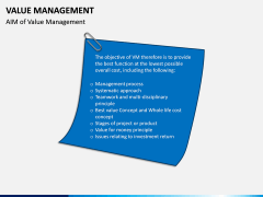 Value Management PPT Slide 7