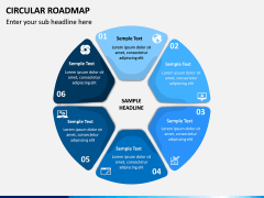 Circular Roadmap PPT Slide 12