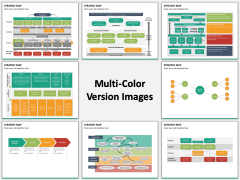 Strategy map multicolor combined