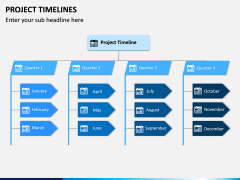 Project Timeline PPT Slide 1