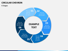 Circular Chevron PPT Slide 8