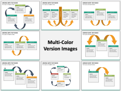 Arrows and Text Boxes PPT Slide MC Combined