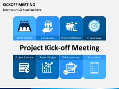 Kickoff Meeting PPT slide 1