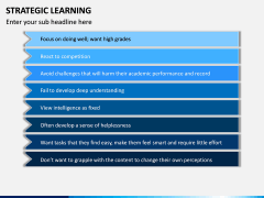 Strategic Learning PPT Slide 12