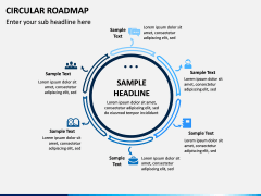 Circular Roadmap PPT Slide 8