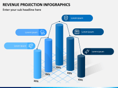 Revenue Projection Infographics PPT Slide 1