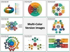 Circular ORG Chart PPT Slide MC Combined