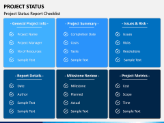 Project Status PPT Slide 1