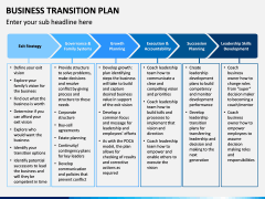 Business Transition Plan PPT Slide 10