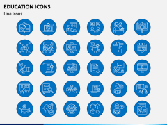 Education Icons PPT Slide 4