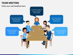 Team Meeting PPT Slide 1