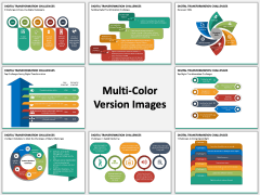 Digital Transformation Challenges PPT Slide MC Combined