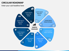 Circular Roadmap PPT Slide 14