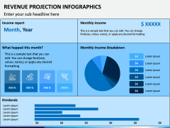 Revenue Projection Infographics PPT Slide 8