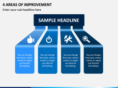 4 Areas of Improvement PPT Slide 1