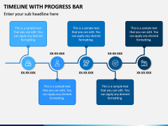 Timeline With Progress Bar PPT Slide 4