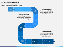 Roadmap Puzzle PPT Slide 3