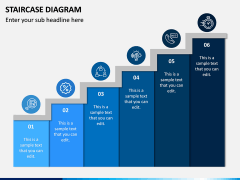 Staircase Diagram PPT Slide 14