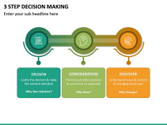 3 Step Decision Making PPT Slide 4