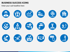 Business Success Icons PPT Slide 2