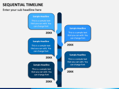 Sequential Timeline PPT Slide 2