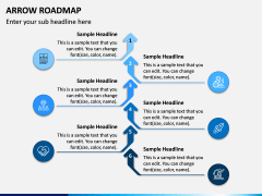 Arrow Roadmap PPT Slide 5