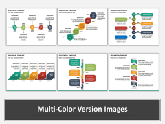 Sequential Timeline Multicolor Combined