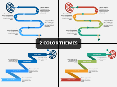 Timeline With Target PPT Cover Slide