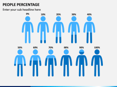 People Percentage Icons PPT Slide 5