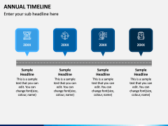 Annual Timeline PPT Slide 5