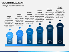 6 Month Roadmap PPT Slide 1