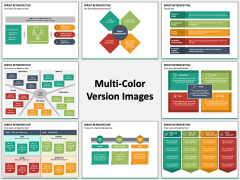 Sprint Retrospective PPT Multicolor Combined