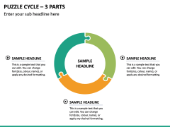 Puzzle Cycle – 3 Parts PPT Slide 2