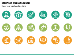 Business Success Icons PPT Slide 4