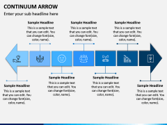 Continuum Arrow PPT Slide 3