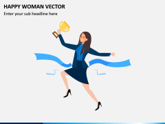 Happy Woman PPT Slide 3