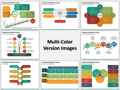 Learning Experience Design Multicolor Combined