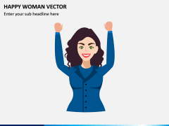 Happy Woman PPT Slide 6