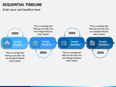 Sequential Timeline PPT Slide 5