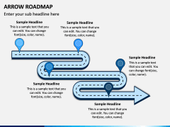 Arrow Roadmap PPT Slide 8