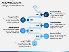 Arrow Roadmap PPT Slide 3