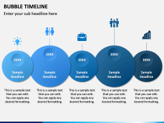 Bubble Timeline PPT Slide 4