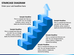 Staircase Diagram PPT Slide 10