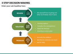 3 Step Decision Making PPT Slide 5