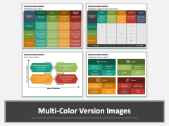 Stakeholder Matrix PPT Multicolor Combined