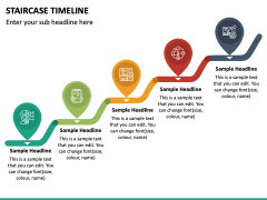 Stairs Timeline PPT Slide 6